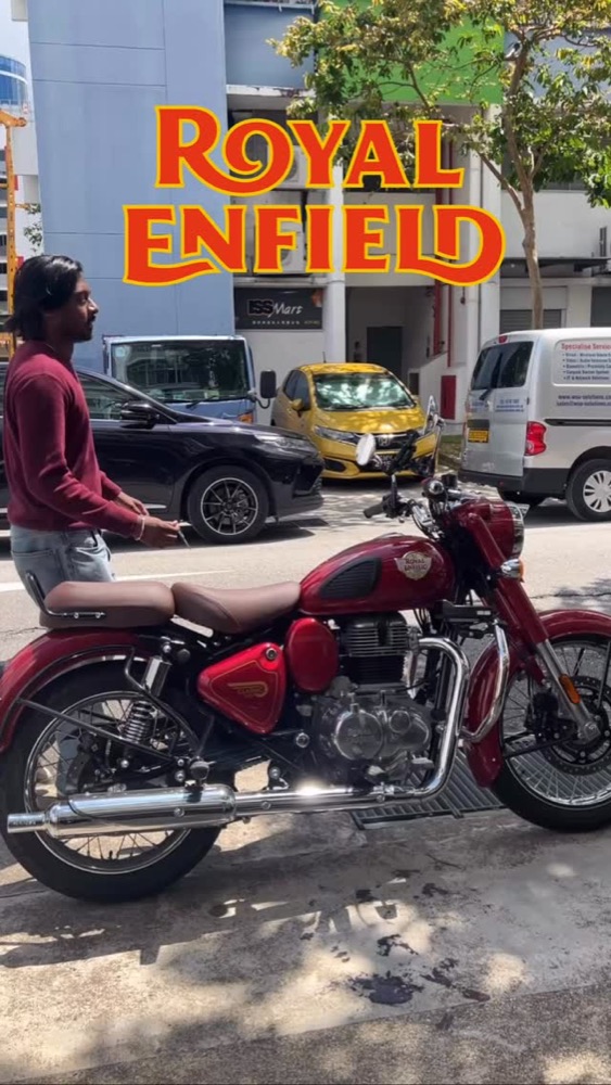 Royal Enfield Singapore campaign reel